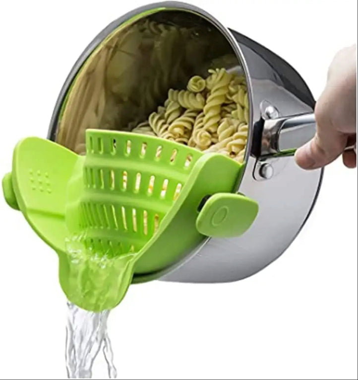 Clip Pan Drain - Drain Excess Water or Grease Right from your Pot!