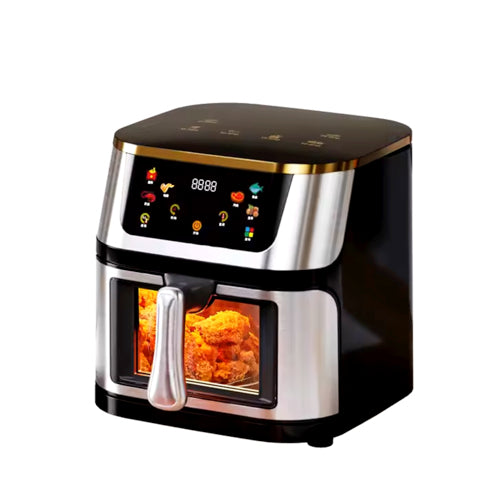 Stainless Steel Large Capacity Touch Screen Digital Air Fryer