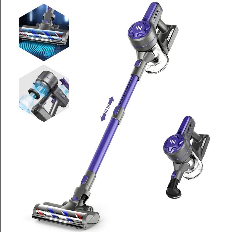 Model 1104 SuperVac V07 12,000pa Handheld Portable Wireless cordless Stick Vacuum Cleaner