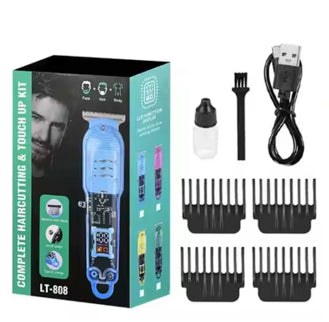 Multifunction Pattern Hair & Beard Trimmer - upgrade your grooming game!
