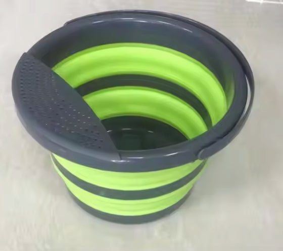 The ultimate Bucket -- that becomes a Strainer!