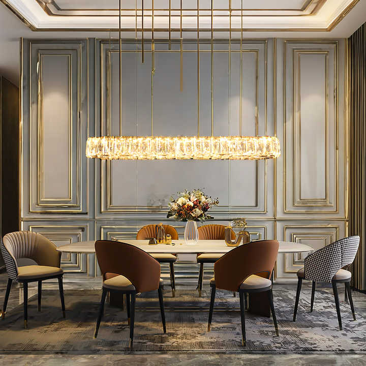 Modern Minimalist LED Light Crystal