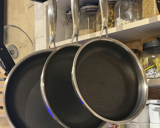 Upgrade your kitchen with the UltiCook 3-Piece Cookware Set—where innovation meets culinary excellence.